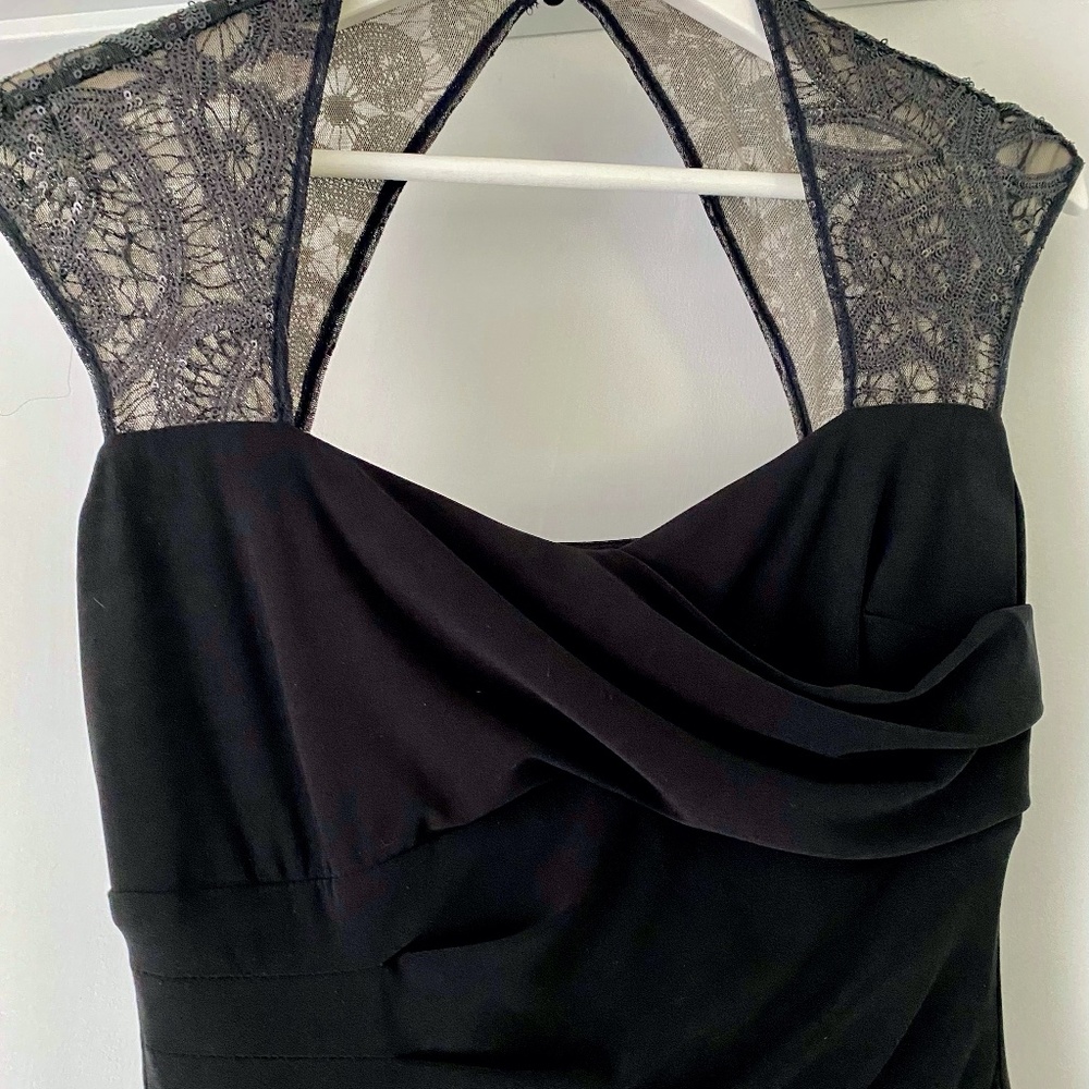 LBD Lauren Ralph Lauren Evening Dress Size 4 Black